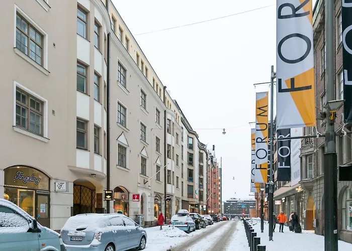 Apartmán 2ndhomes & Spacious 85m2 In Yrjoenkatu *